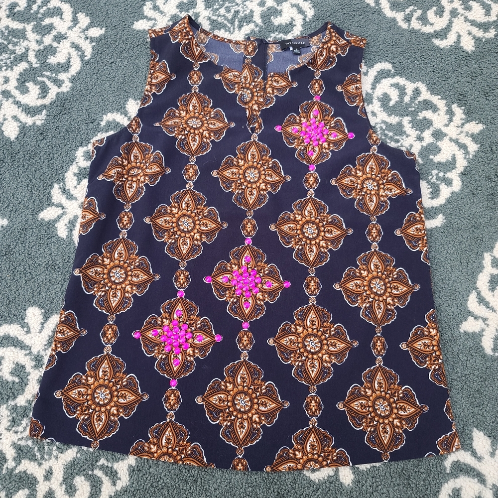 The Limited Short Sleeve Blouse Womens Size S